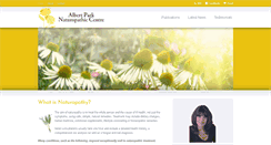 Desktop Screenshot of albertparknaturopathy.com.au